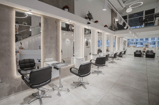 Create an inviting and aesthetically pleasing salon